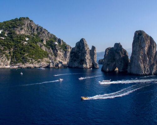 Classic Sharing Boat Capri Tour